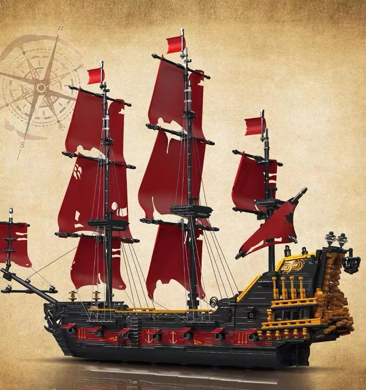 Mould King 13109 Pirates Of The Caribbean Q.A Revenger OVP EU Warehouse Version - YWOBB