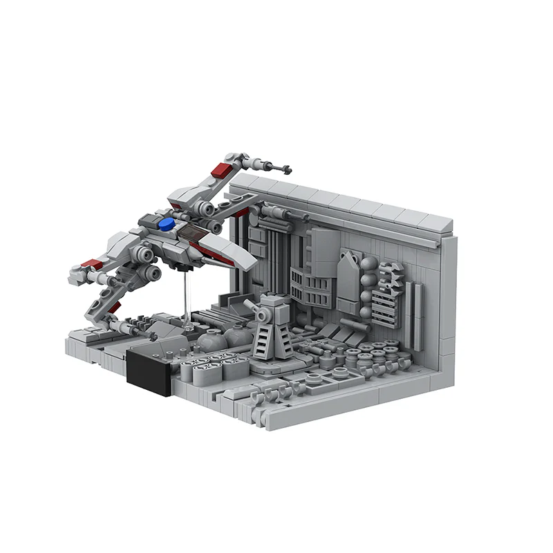 GOBRICKS MOC 138797 Death Star Trench Run - YWOBB