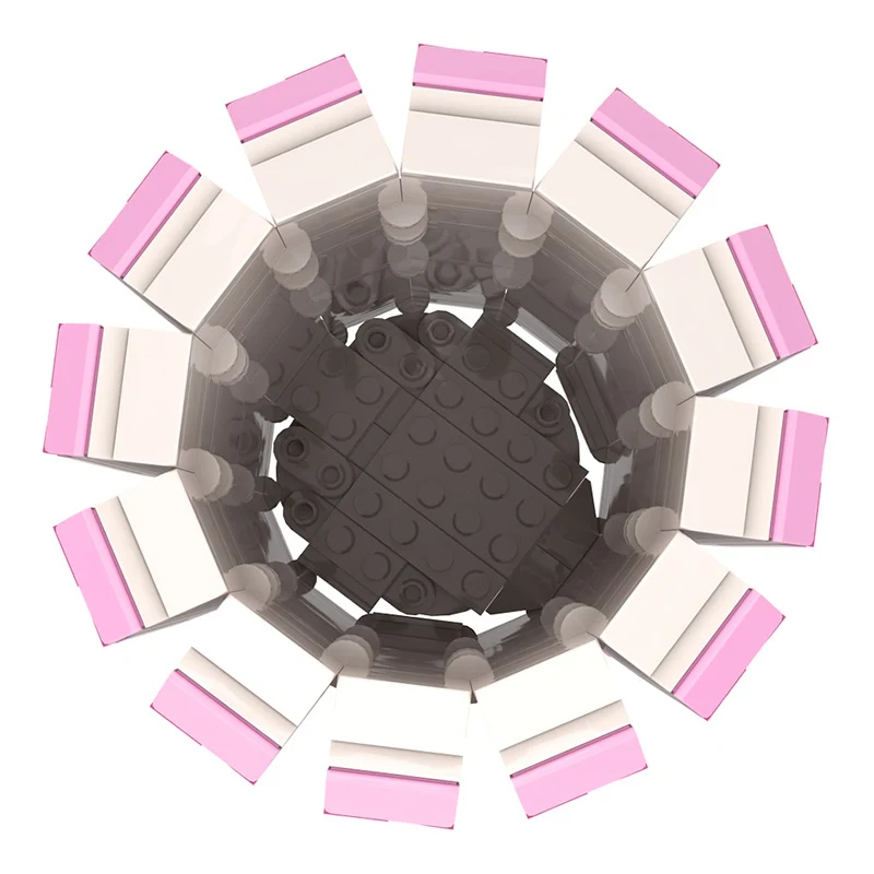 GOBRICKS MOC F-A0639 vase - YWOBB