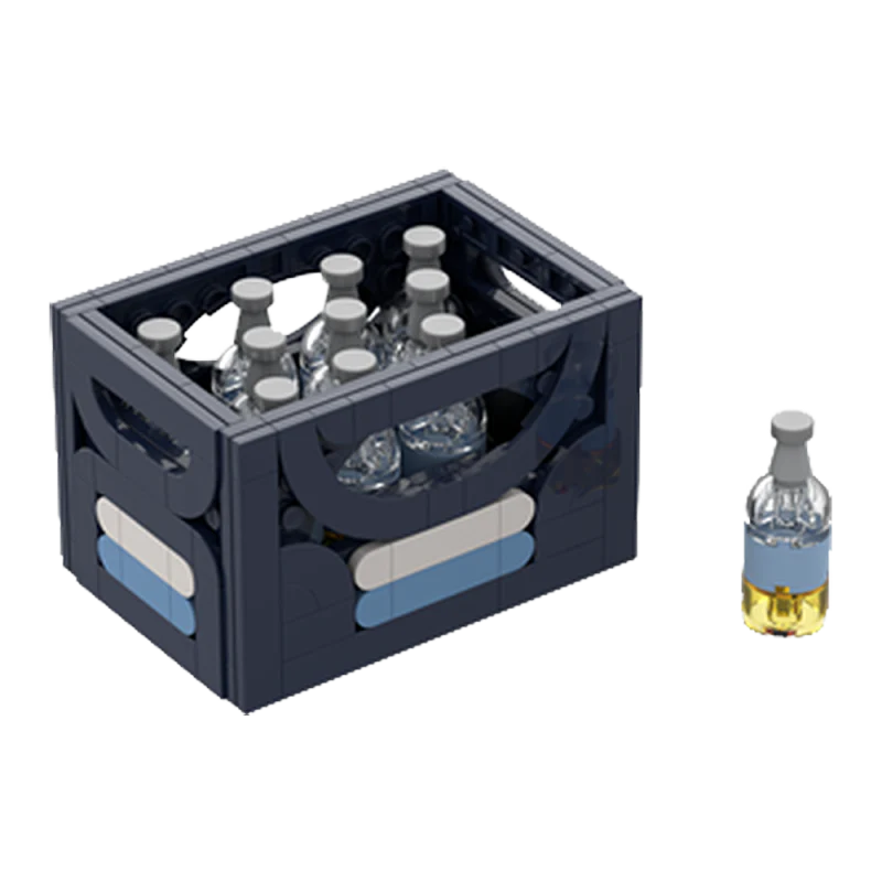 GOBRICKS MOC 141313 Beer crate - YWOBB