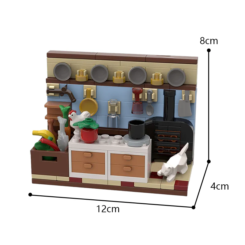 MOC 116474 Swedish Chef's Kitchen - A Muppet Theatre Scene - YWOBB