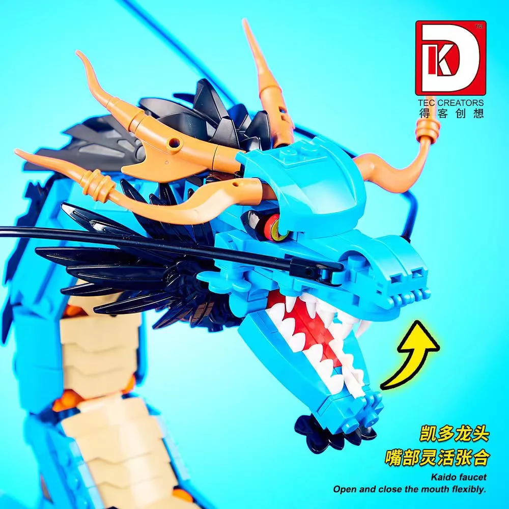 DK 5011 One Piece Kaido Blue Dragon Form - YWOBB