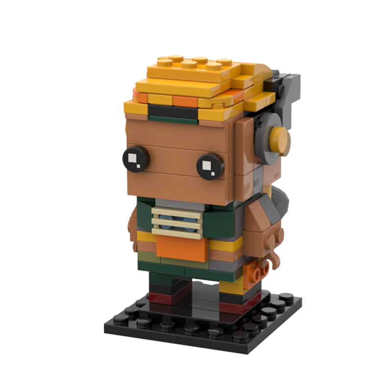 GOBRICKS MOC 137715 VALORANT Raze Brickheadz - YWOBB