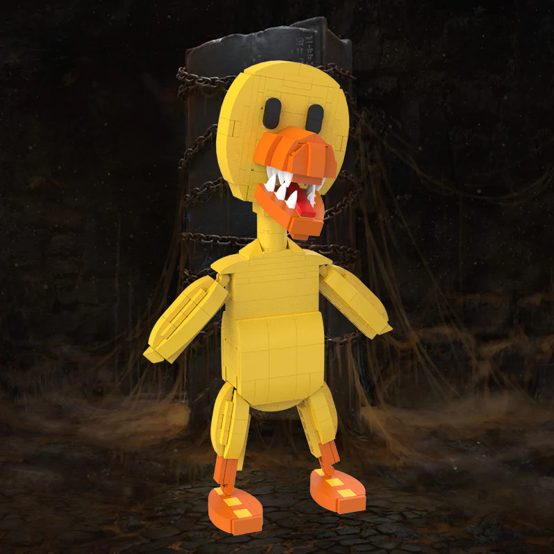 GOBRICKS MOC A0049 Rainbow Friends-Yellow - YWOBB