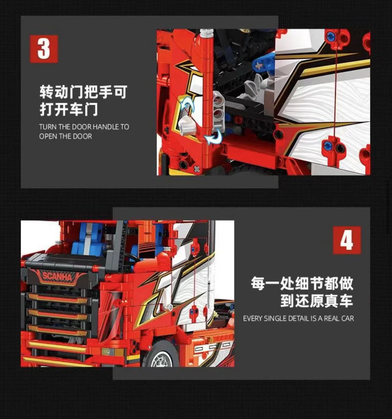 JIE STAR JJ9070 Scania Tractor Truck - YWOBB