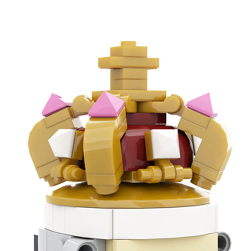 GOBRICKS MOC 136828 King George III Brickheadz - YWOBB