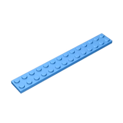 GOBRICKS GDS-516 Plate 2 x 14 - YWOBB