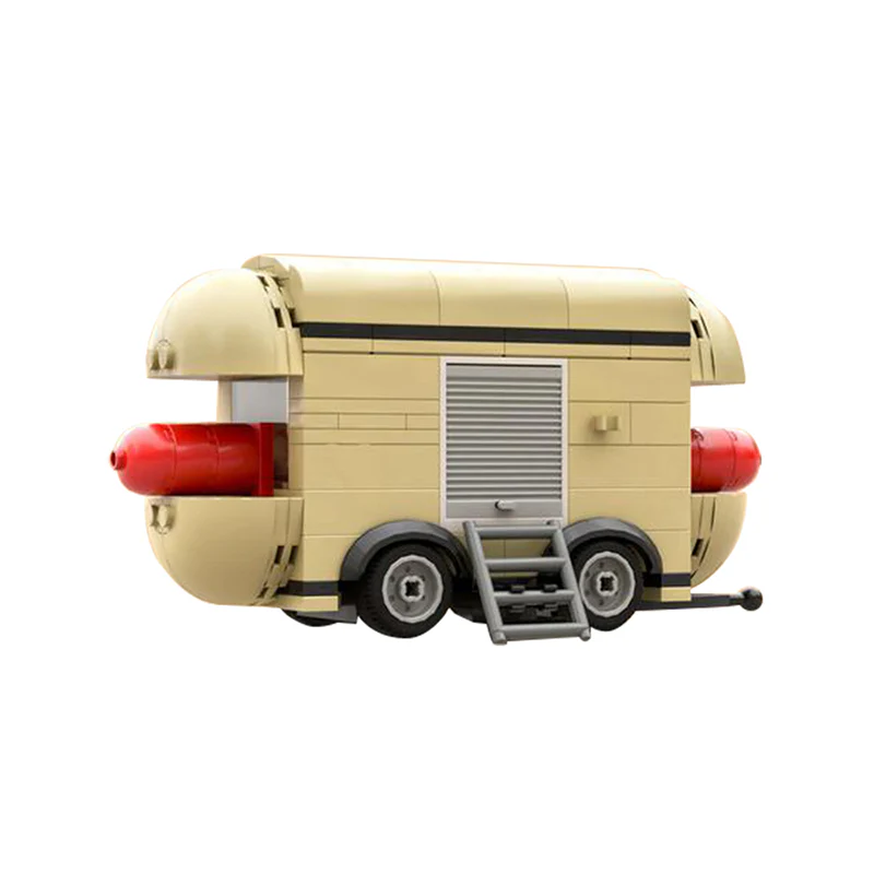 GOBRICKS MOC 121493 Hotdog Trailer - YWOBB