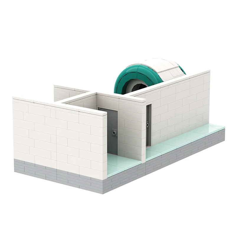 GOBRICKS MOC 103049 MRI Scanner - YWOBB