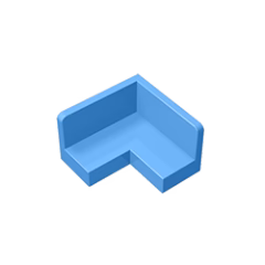 GOBRICKS GDS-1042 Panel 2 x 2 x 1 Corner - YWOBB