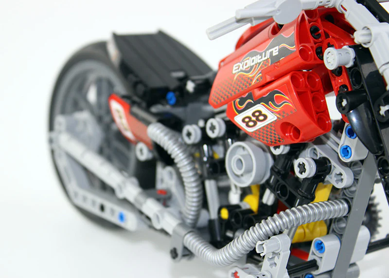 DECOOL 3354 Halley Motorcycle - YWOBB