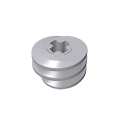 GOBRICKS GDS-1376 Gear Worm Screw, Short - YWOBB