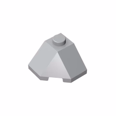 GOBRICKS GDS-802 Wedge 2 x 2 - YWOBB