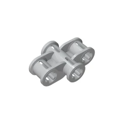 GOBRICKS GDS-940 Axle Connector 2 x 3 Quadruple - YWOBB