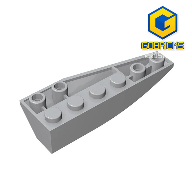 GOBRICKS GDS-766 Wedge 6 x 2 Inverted Left - YWOBB