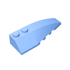 GOBRICKS GDS-745 Wedge 6 x 2 Right - YWOBB