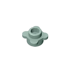 GOBRICKS GDS-839 Round 1 x 1 with Flower Edge - YWOBB