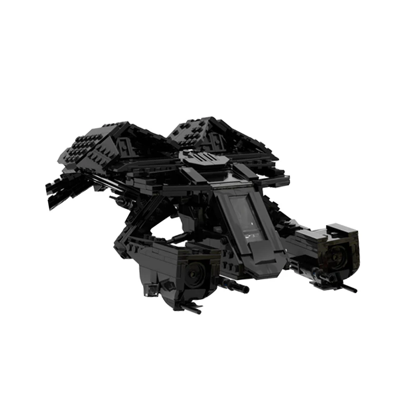 GOBRICKS MOC 123989 The Bat-the Dark Knight Batwing - YWOBB