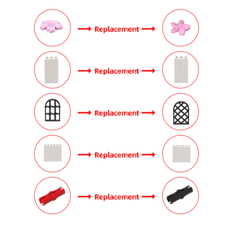 GOBRICKS MOC 111690 The Bridgerton House - YWOBB