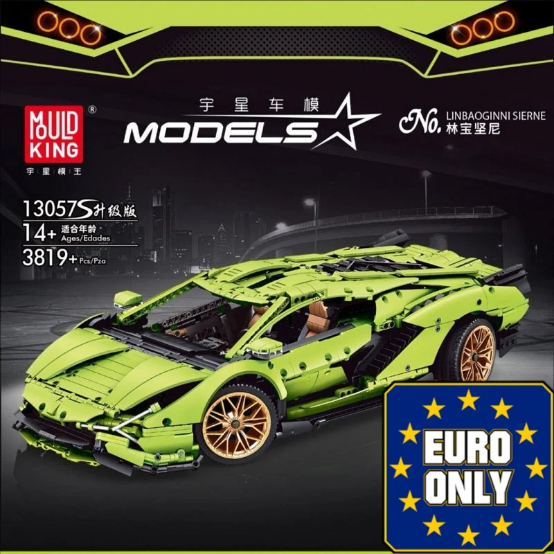 Mould King 13057S RC 1:8 Linbaoginni Sierne OVP EU Warehouse Version - YWOBB