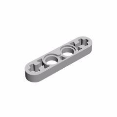 GOBRICKS GDS-690 Liftarm Thin 1 x 4 - Axle Holes - YWOBB