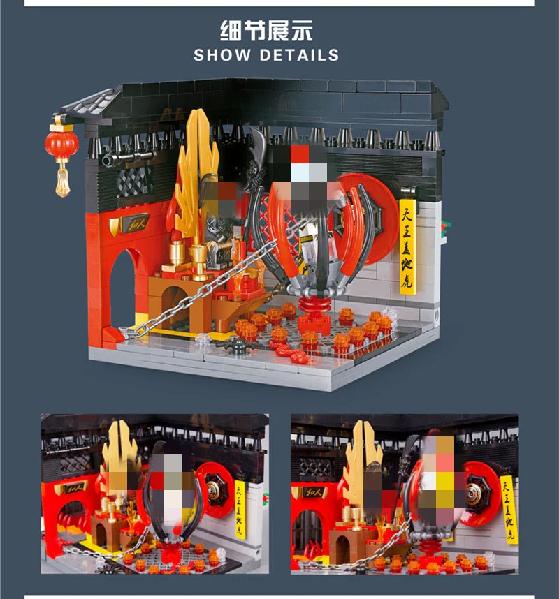 DECOOL KZ701 - 704 Zombie Master - YWOBB