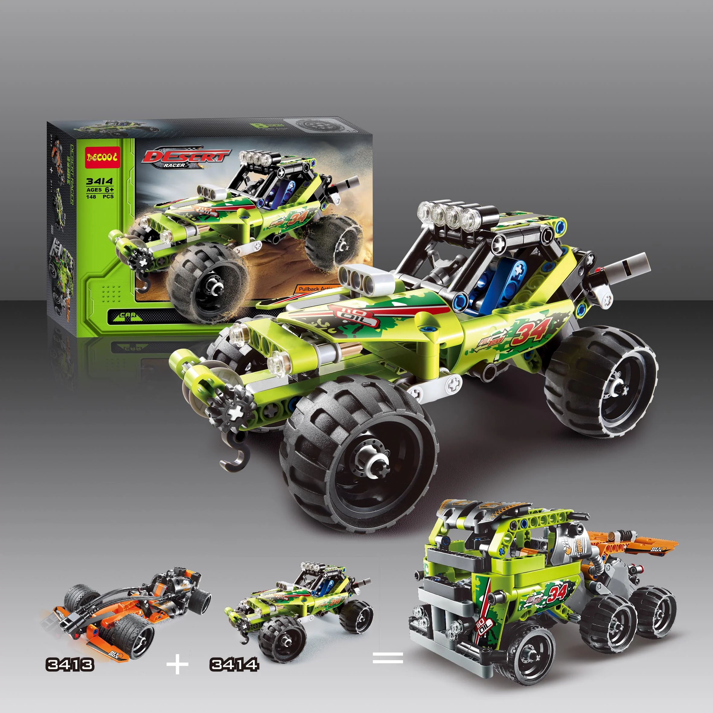 Decool 3414 The Desert - YWOBB