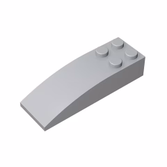 GOBRICKS GDS-753  Curved 6 x 2 - YWOBB