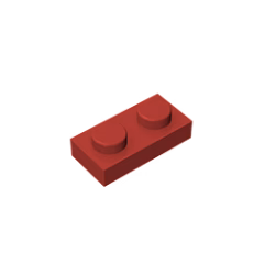 GOBRICKS GDS-502 Plate 1 x 2 - YWOBB