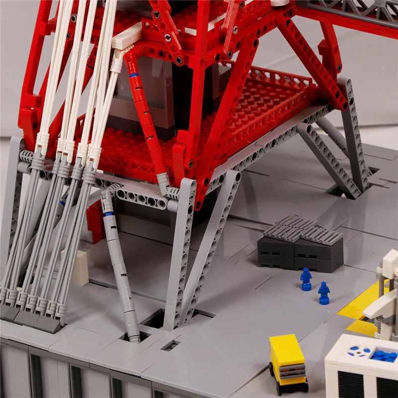 MOC Apollo Saturn V Launch Umbilical Tower - YWOBB