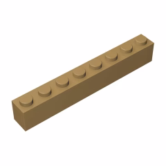 GOBRICKS GDS-536 Brick 1 x 8 - YWOBB