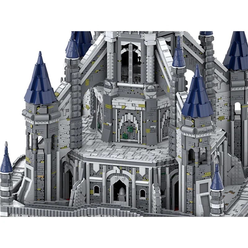 GOBRICKS MOC 161243 Hyrule Castle - The legend of Zelda tears of the Kingdom - YWOBB