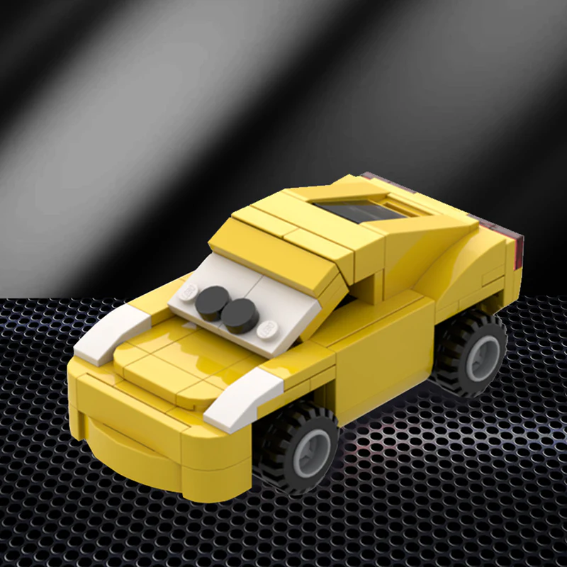 GOBRICKS MOC 139967 Cruz Ramirez (Cars) - YWOBB