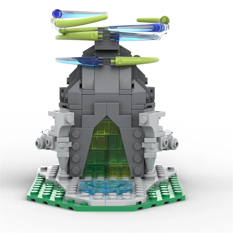GOBRICKS MOC 153790 Shrine of Light - Zelda Tears of the Kingdom - YWOBB