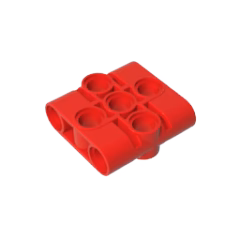 GOBRICKS GDS-1537 Pin Connector Block Liftarm 1 x 3 x 3 - YWOBB