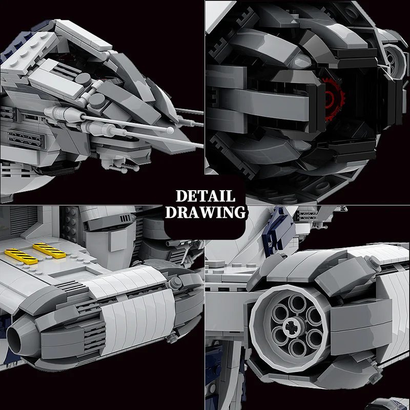 GOBRICKS MOC 12777 FIREFLY SERENITY - YWOBB