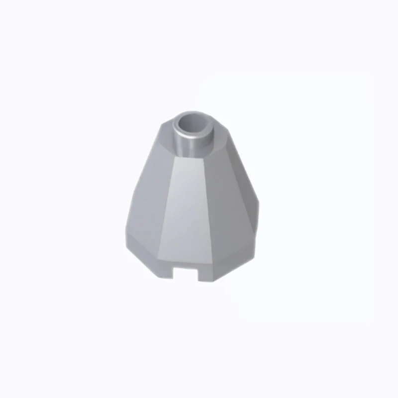 GOBRICKS GDS-2042 Cone 2 x 2 x 1 2/3 Octagonal - YWOBB