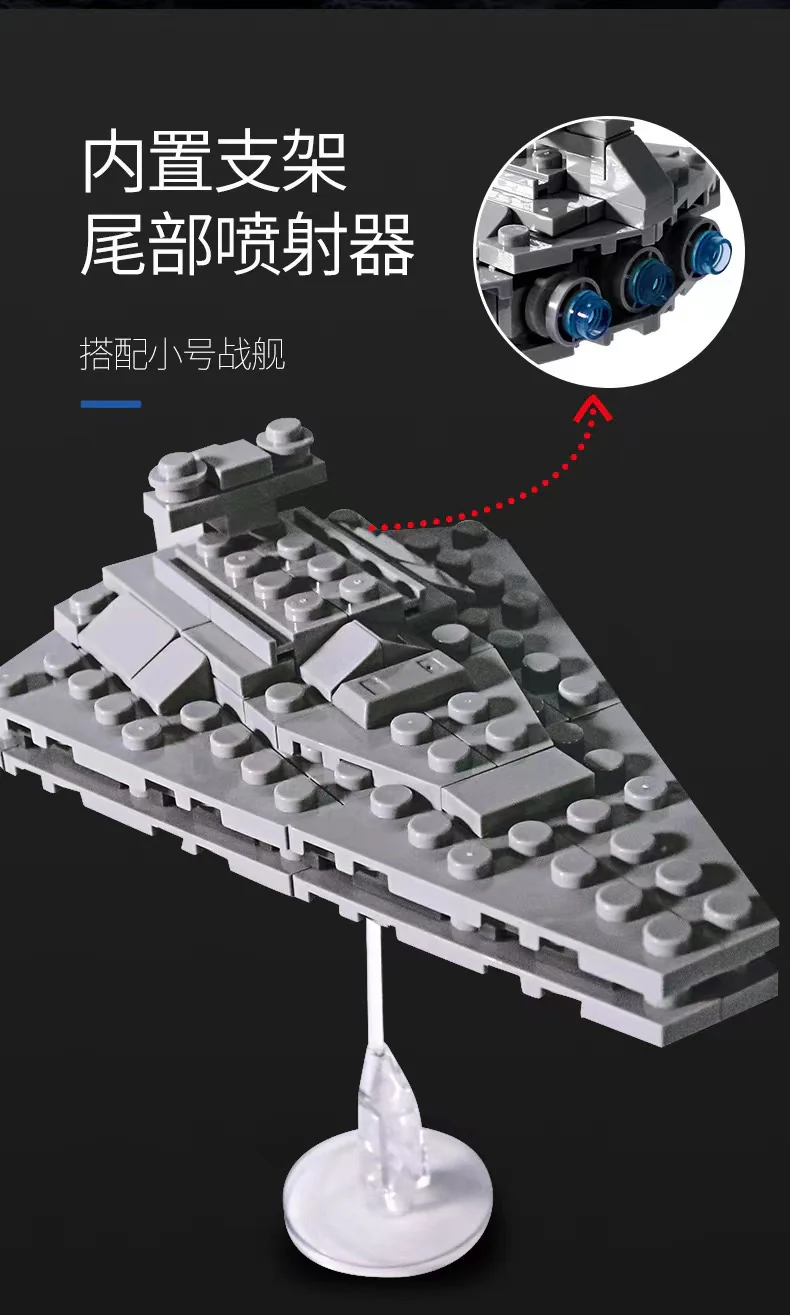 Mould King 13134 Executor class Star Dreadnought OVP US Warehouse Version - YWOBB