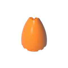 GOBRICKS GDS-90130 Cone Half 6 x 3 x 6 (Elliptic Paraboloid) - YWOBB