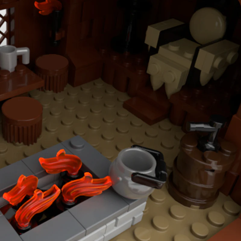 MOC 96080 Viking Mead Hall - YWOBB