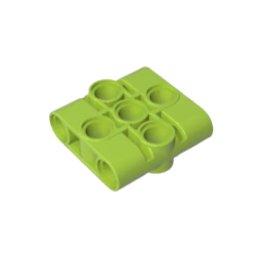 GOBRICKS GDS-1537 Pin Connector Block Liftarm 1 x 3 x 3 - YWOBB