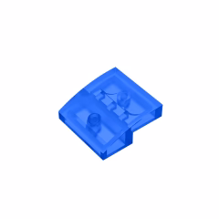 GOBRICKS GDS-659  Curved 2 x 2 - YWOBB