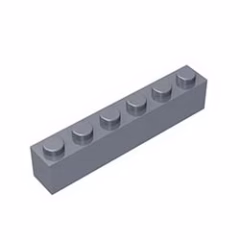 GOBRICKS GDS-535 Brick 1 x 6 - YWOBB