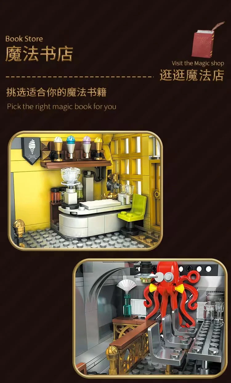 Mould King 16040 Magic Book Store OVP EU Warehouse Version - YWOBB