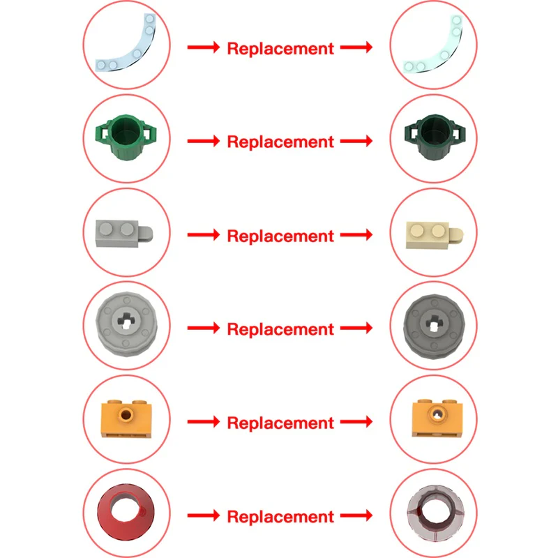 GOBRICKS MOC 180677 Red Rocket Modular Gas Station from Fallout - YWOBB