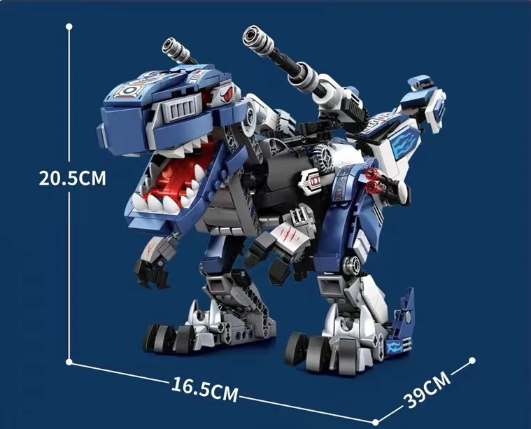 Reobrix 33002 Mecha Dino Mecha Rex - YWOBB