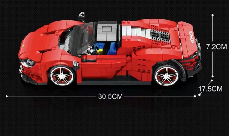 Reobrix 11026 1:16 Ferrari Daytona SP3 - YWOBB