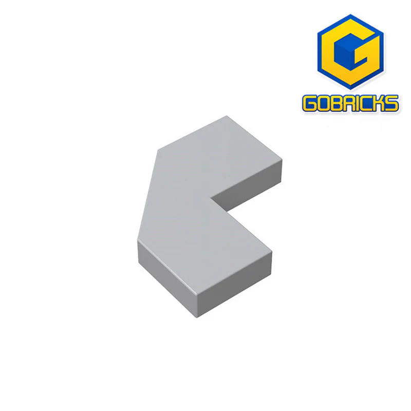 GOBRICKS GDS-1044 Modified Facet 2 x 2 - YWOBB