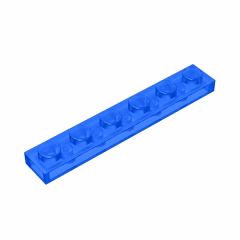 GOBRICKS GDS-505 Plate 1 x 6 - YWOBB