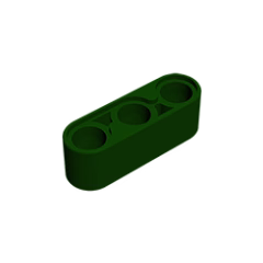 GOBRICKS GDS-663  Liftarm Thick 1 x 3 - YWOBB